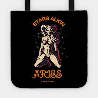 Aries ♈🐏 Zodiac Sign Astrology Tote