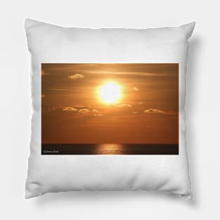 'Sunset over the Bahamas' Pillow