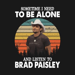 Country Reflections Brad Paisley's Personal Life In Lyrics T-Shirt