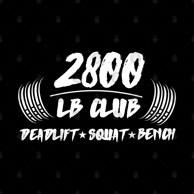 2800lb club deadlift squat bench by AniTeeCreation