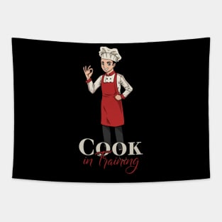 Boys cook in training Tapestry