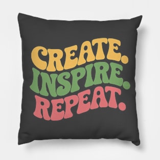 Art teacher creative people quote Pillow