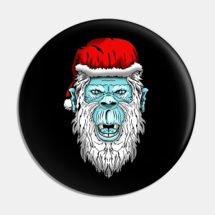 yetti santa Pin