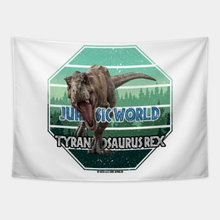 Jurassic Tyrannosaurus Rex - Isla Nublar - Tapestry