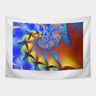 Waves and Fins Fractal Tapestry