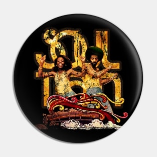 Black History - Soul Train 1971 Pin