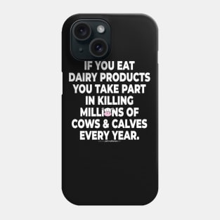 Vegan Activist Graphics #takingblindfoldsoff 28 Phone Case