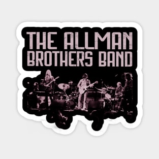 Allman Bros - Brothers Band Rock Magnet