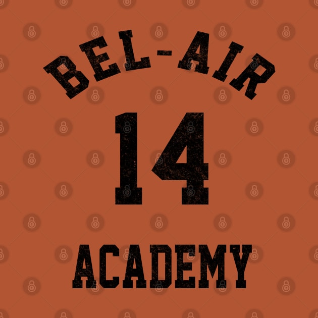 Bel-Air Academy #14 - vintage basketball by BodinStreet