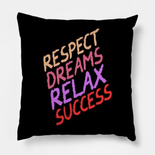 Motivational words Pillow