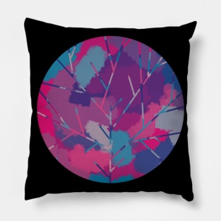 Color Splash Tree / Nature Pillow