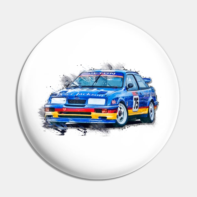 Group A Ford Sierra Pin by Transchroma