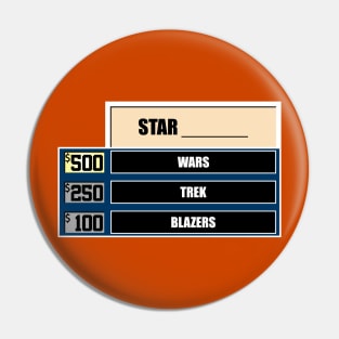 Game Show Bonus Round Star Pin