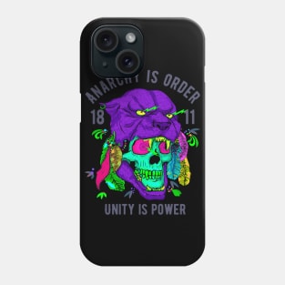 Unity is Power Pantera Skull Phone Case