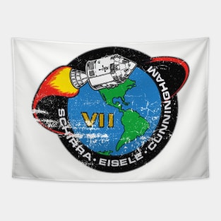 Apollo 7 Vintage Insignia Tapestry