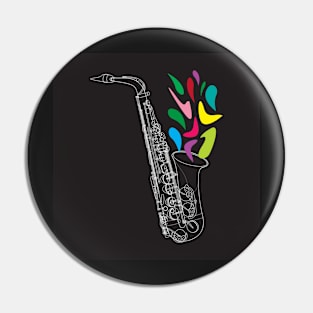 Saxophone 1 Pin