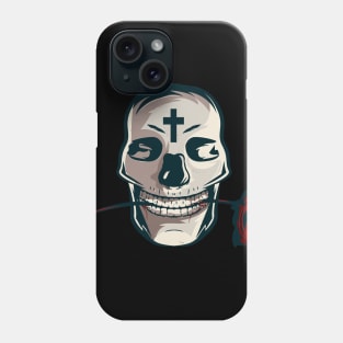 Skull flower Phone Case