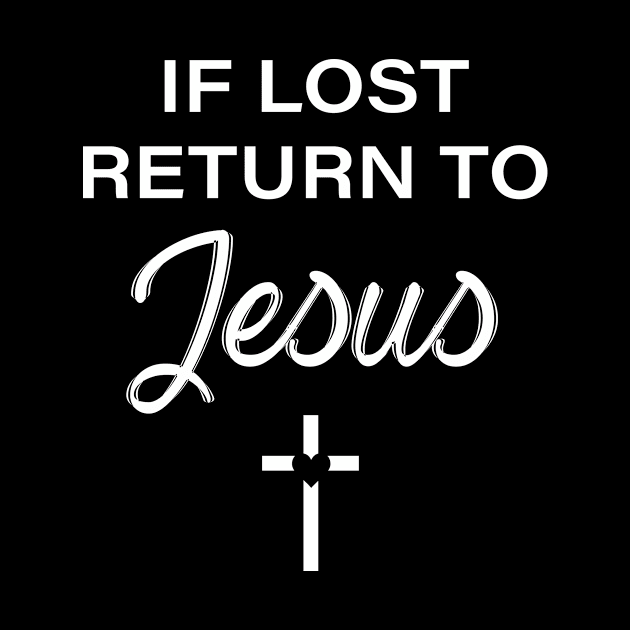 If Lost Return to Jesus by anupasi