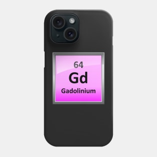 Gadolinium Periodic Table Element Symbol Phone Case