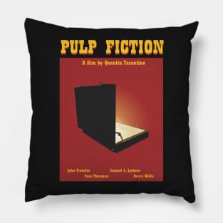 Mysterious pulp fiction Pillow