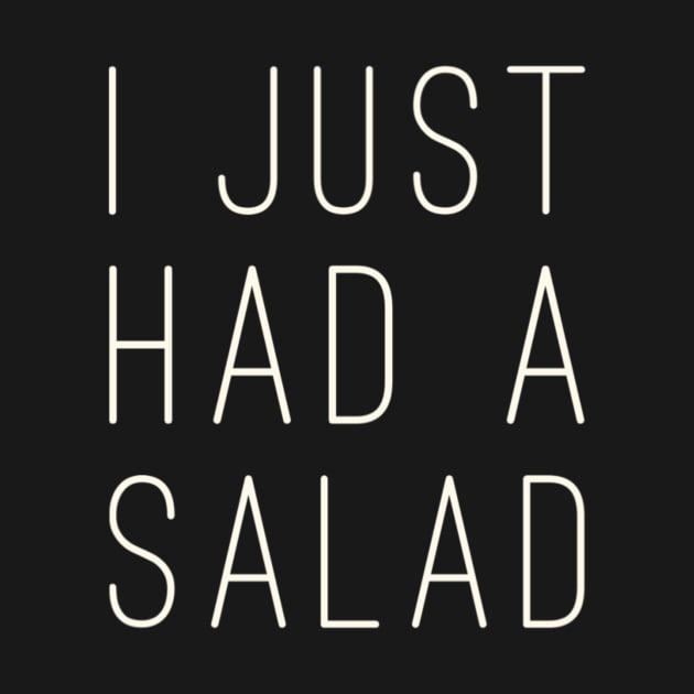 I just had a salad by Veganstitute 