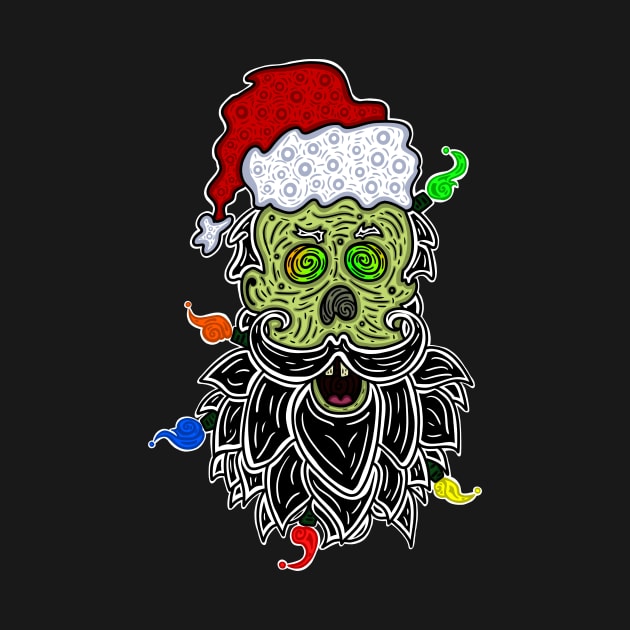 Zombie Santa by mm92