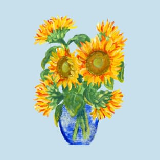 Painted Sunflowers T-Shirt