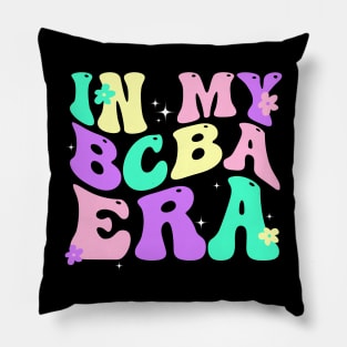 In My Bcba Era Groovy Applied Behavior Analysis Pillow