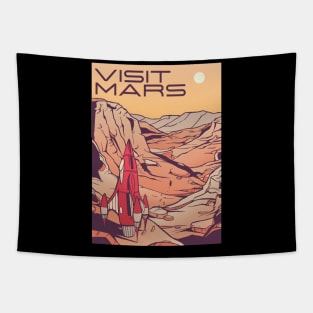 Visit Mars Tapestry