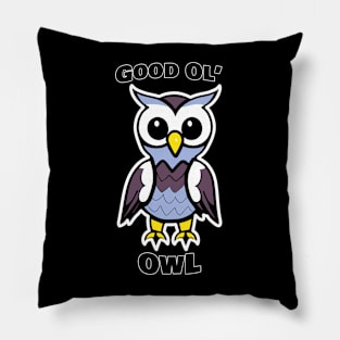 Good Ol' Owl - If you used to be a Owl, a Good Old Owl too, you'll find this bestseller critter design perfect. Show the other critters when you get back to Gilwell! Pillow