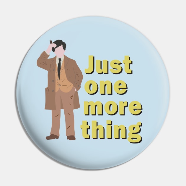 Lieutenant Columbo Pin by Jennifer Ladd