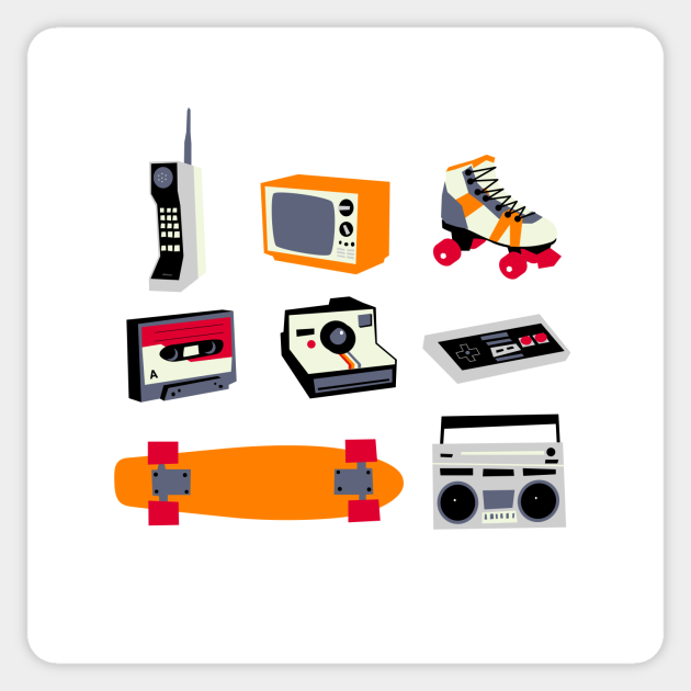 80s Items 80s Sticker Teepublic