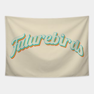 vintage color futurebirds Tapestry