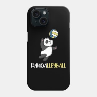 Cute Panda Playing Volleyball Girls Boys Teens Gift Phone Case