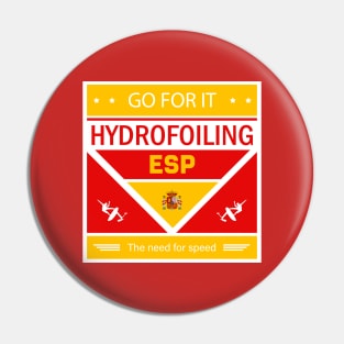 Hydrofoiling - Spain Pin