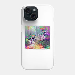 Psychedelic Forest Phone Case