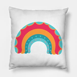 Funky rainbow Pillow