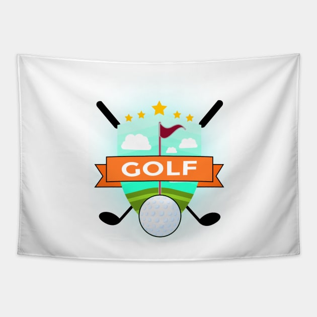 Golf love Golfer Gift Funny Golf Gifts Shirt Father's Day Grandpa Kids Golf Boys Golf  Shirts Tapestry by artab