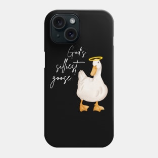 God's Silliest Goose Duck Funny Phone Case