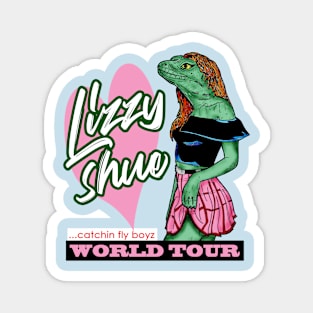 Lizzy Shue World Tour Concert T-Shirt Magnet