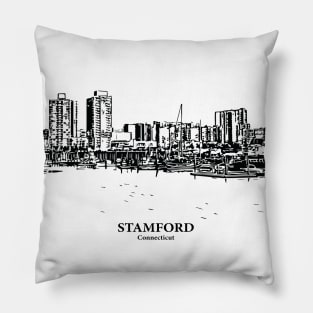 Stamford - Connecticut Pillow