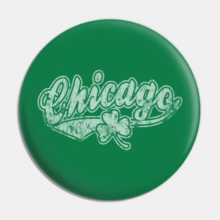 Vintage Chicago Irish St Pattys Day Pin