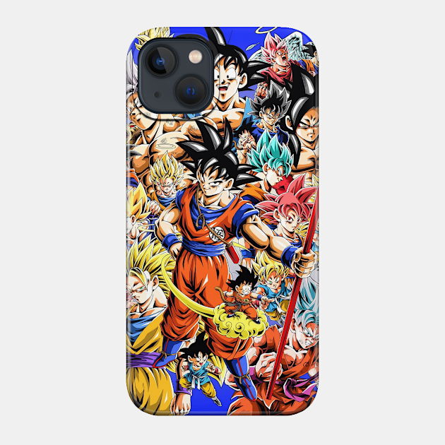 Kid to God - Songoku Kid To Ultrainstinct - Phone Case