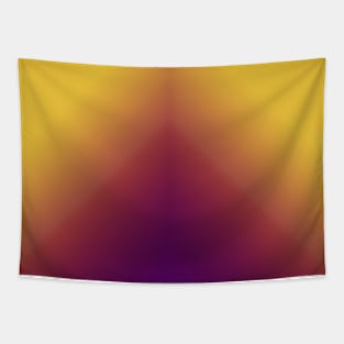 Peacock Ombre Yellow Tapestry