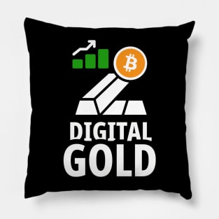 Digital Gold - Bitcoin Pillow