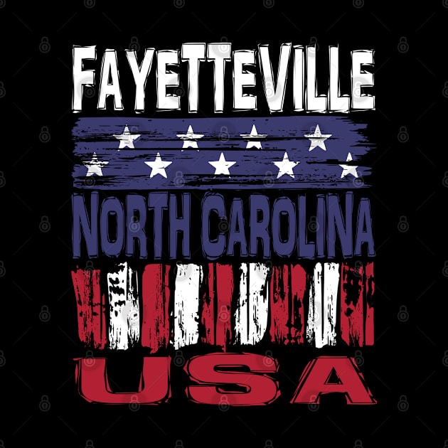 Fayeteville North Carolina USA T-Shirt by Nerd_art