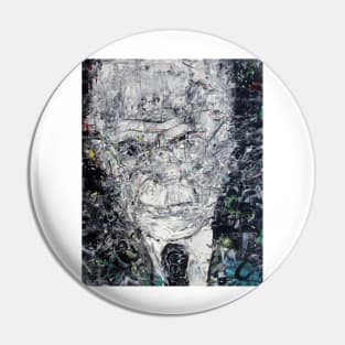 CARL JUNG acrylic portrait Pin