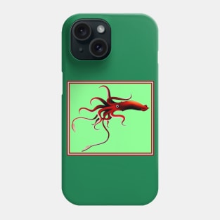 Giant Squid : Deep Water Sea Creature Print Phone Case