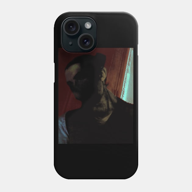 Special processing. Dark mystic king, death itself. Very strong guy, portrait. Head and neck. Red, blue and green. Phone Case by 234TeeUser234