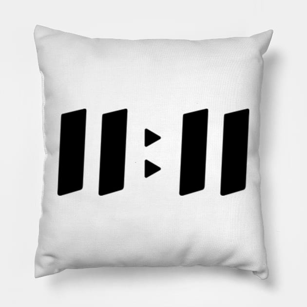 11:11 Pillow by AdultSh*t